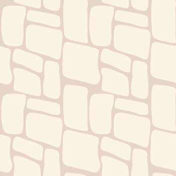 organic smooth shapes seamless pattern, simple background for wrapping and textile vector