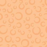 chamois orange enso circles simple seamless pattern. vector doodle endless pattern for textile wrapping digital paper template