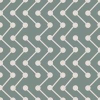 lines and dots geometrical seamless pattern with points connected by line in different directions, trendy urban industrial background vector