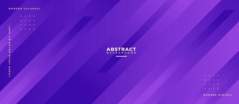 Abstract purple background with diagonal lines. Technological design with gradient stripes.