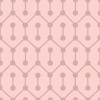 lines and dots geometrical seamless pattern with points connected by line in different directions, trendy urban industrial background vector