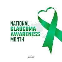 vector graphic of national glaucoma awareness month good for national glaucoma awareness month celebration. flat design. flyer design.flat illustration.