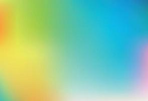 Smooth and blurry rainbow gradient mesh drawing. vector