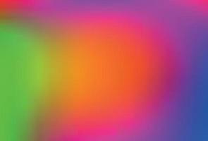 Smooth and blurry colorful gradient mesh wrapping. vector