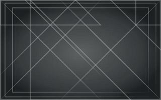 abstract seamless geometric pattern with white lines black and grey wide background vector