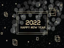 feliz año nuevo 2022 diseño de fondo vector gratuito