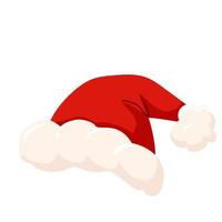 The Red Hat of Santa Claus vector