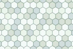 Abstract hexagonal green pattern design of minimal artwork background. illustration vector eps10