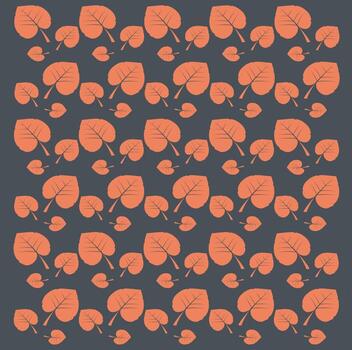 background seamless pattern heart shape leaf vector design. simple and unique design. for background wallpaper, backdrop, cover, and can be printed. modern templates. goose