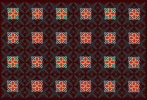 seamless pattern floral motif batik vector design. for background, wallpaper, backdrop, cover, and can be printed. modern templates.