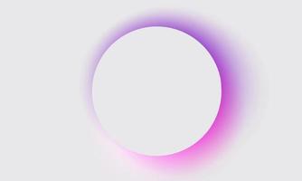 círculo rociado en un color púrpura degradado. una ilustración de círculo para copiar espacio, marco y cualquier diseño de elemento. foto