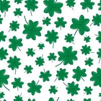 Seamless pattern for St Patrics Day Vector flat illustration