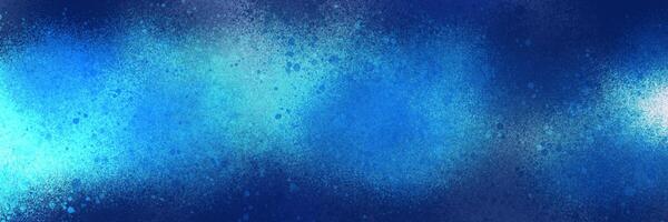 abstract splashes-brush background pattern painted in ocean blue colors. dots texture elements for creative design. photo