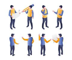 Bundle set of human movement positions vector