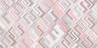 Geometric pattern with stripes pink background vector