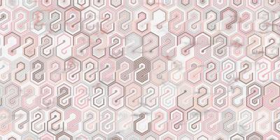 Geometric pattern pink background with polygonal vector