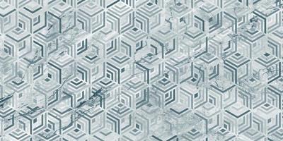 Geometric pattern grunge background with marble texture vector