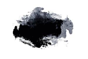 ink brush stroke for design, abstract chinese paint brush photo