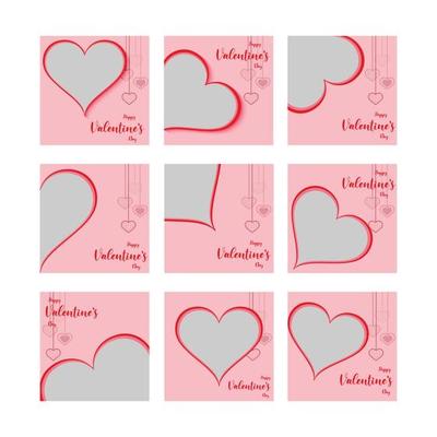 valentines day red and pink post design part three