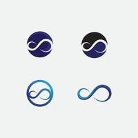 Infinity Design Vector logo set illustration