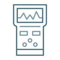 Analyzer Line Two Color Icon vector
