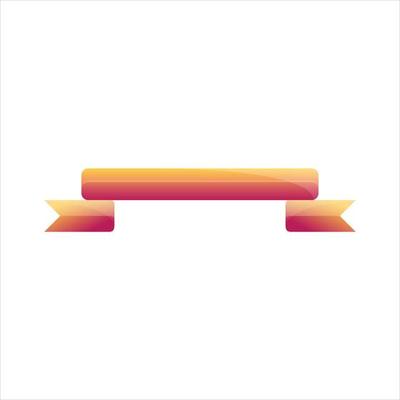 Tape logo template colorful abstract illustration