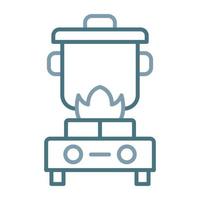 Cooking Line Two Color Icon vector