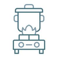 Cooking Line Two Color Icon vector