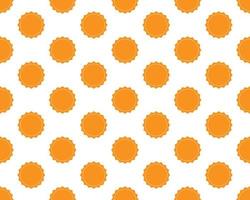 Vector seamless pattern, sun, Editable can be used for web page backgrounds, pattern fills