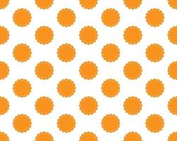 Vector seamless pattern, sun, Editable can be used for web page backgrounds, pattern fills