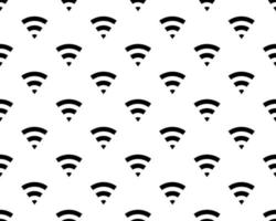 WiFi, vector seamless pattern, Editable can be used for web page backgrounds, pattern fills