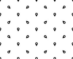 map pin, vector seamless pattern, Editable can be used for web page backgrounds, pattern fills