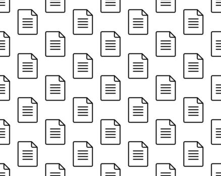 documento de fondo transparente. Ilustración de vector plano de negocios. patrón de símbolo de signo de página de nota.