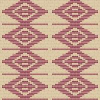 Indonesia lombok batik ilustración patrón de fondo sin fisuras vector