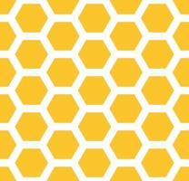 Honey comb pattern vector