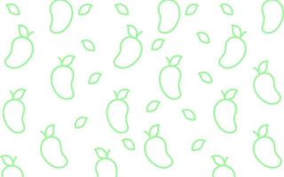 fondo transparente con patrón de frutas vector