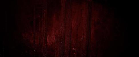 Scary dark red walls, slightly light dark concrete cement texture for background photo