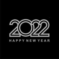 año nuevo 2022 logo simple