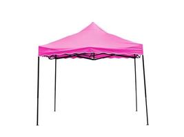 Pink rain tent. photo