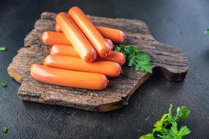 sausages poultry meat chicken or turkey meal snack photo