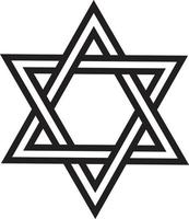 Star of David vector