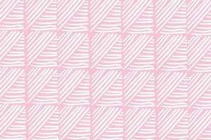 doodle abstract geometric background with line style vector