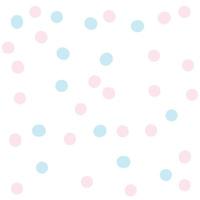 cute hand drawn seamless pattern dot style with pastel color vector