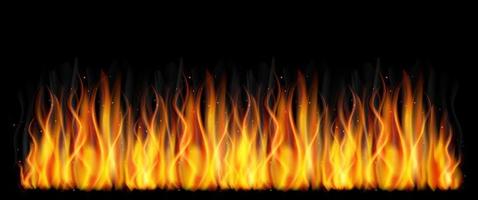 Free Vector, Fire background design