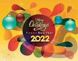 Merry Christmas and Happy New Year greeting cards.background, Modern design for advertising, branding, greeting cards, covers, posters, banners. Vector illustration