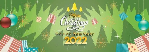 Merry Christmas and Happy New Year greeting cards.background, Modern design for advertising, branding, greeting cards, covers, posters, banners. Vector illustration