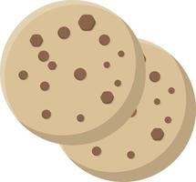 biscuit flat icon vector