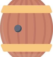 barrel flat icon vector