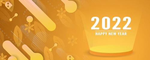 Abstract background for Happy New Year 2022. Vector illustration for template, cover, discount promotion, advertisement.