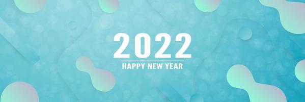 Abstract background for New year 2022, Template design in long banner style. Vector illustration for cover, discount promotion, advertisement.